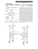 Scaffold, releasable support and method diagram and image