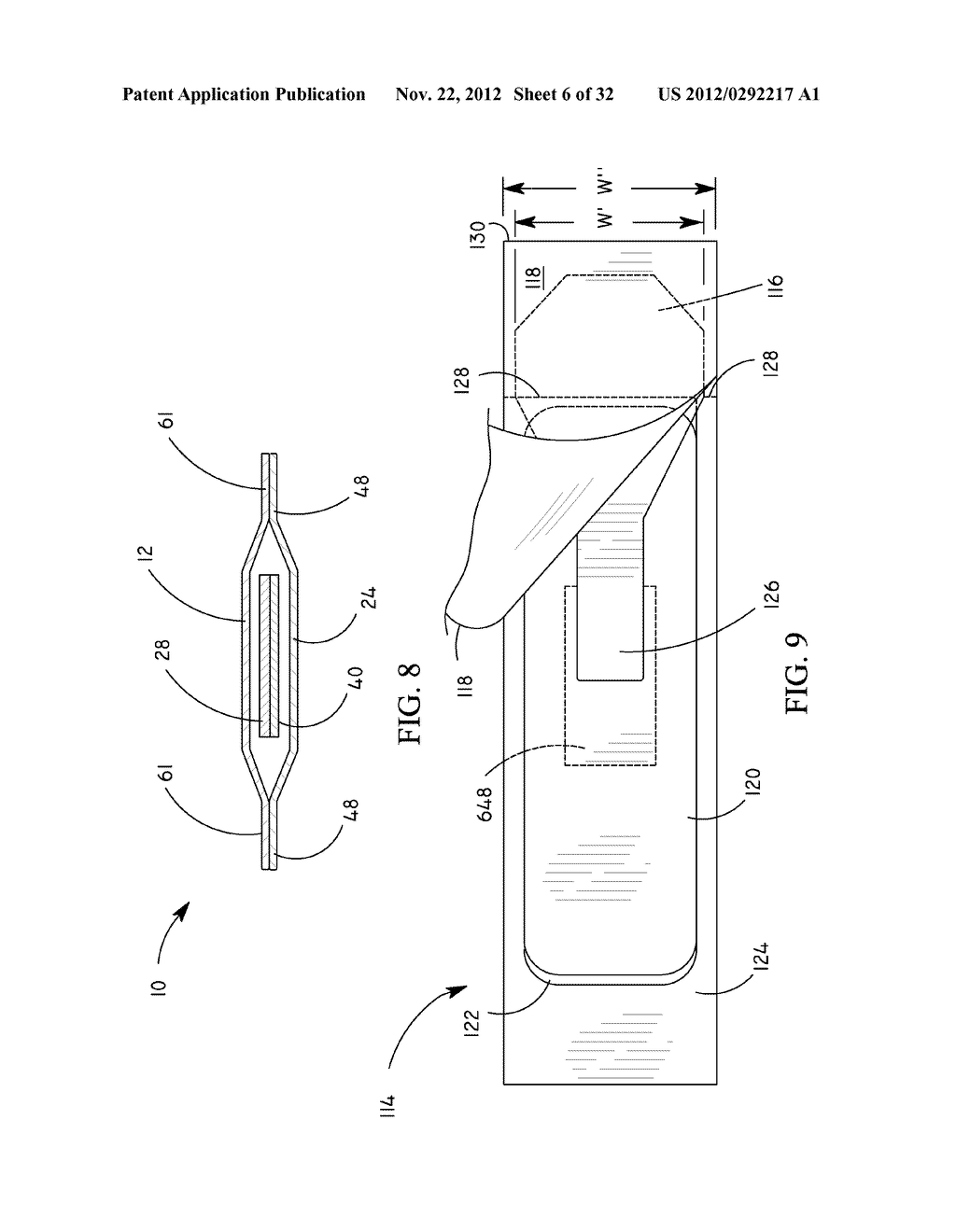 PACKAGING AND DISPENSERS FOR ADHESIVE BACKED ELEMENTS - diagram, schematic, and image 07