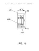 Top loading fluid vial housing diagram and image