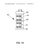 Top loading fluid vial housing diagram and image