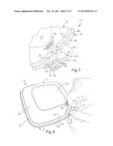 TAMPER-EVIDENT TAB ARRANGEMENT FOR THERMOFORMED PACKAGE diagram and image