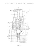 Push-type nozzle assembly diagram and image