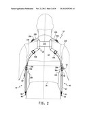 BODY-WORN APPARATUS FOR CARRYING AN ELECTRONIC DEVICE diagram and image