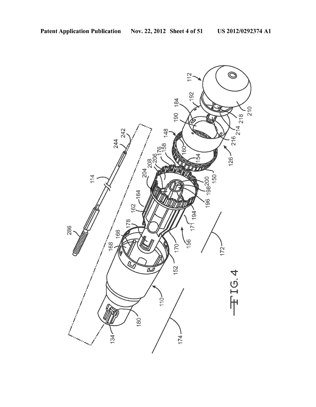 CIRCULAR STAPLER WITH FRICTIONAL REDUCING MEMBER - diagram, schematic, and image 05