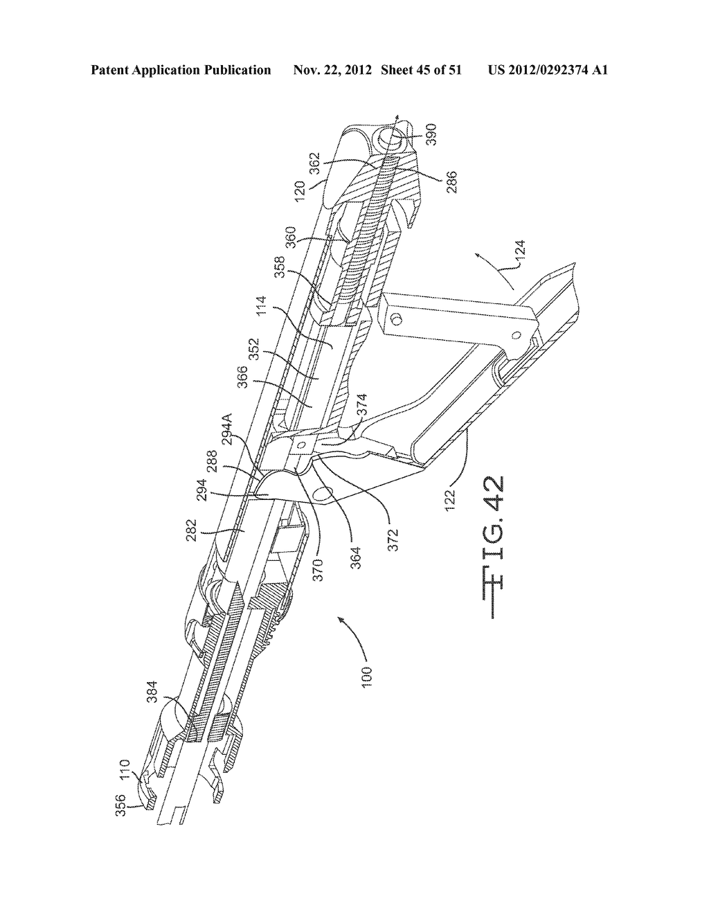 CIRCULAR STAPLER WITH FRICTIONAL REDUCING MEMBER - diagram, schematic, and image 46