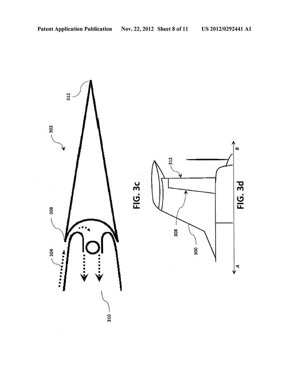 SYSTEM AND METHOD FOR REDUCING THE NOISE OF PUSHER TYPE AIRCRAFT     PROPELLERS - diagram, schematic, and image 09