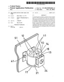 Organizing device for cable and wire diagram and image