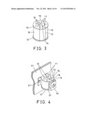 Organizing device for cable and wire diagram and image