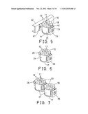 Organizing device for cable and wire diagram and image