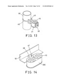 Organizing device for cable and wire diagram and image