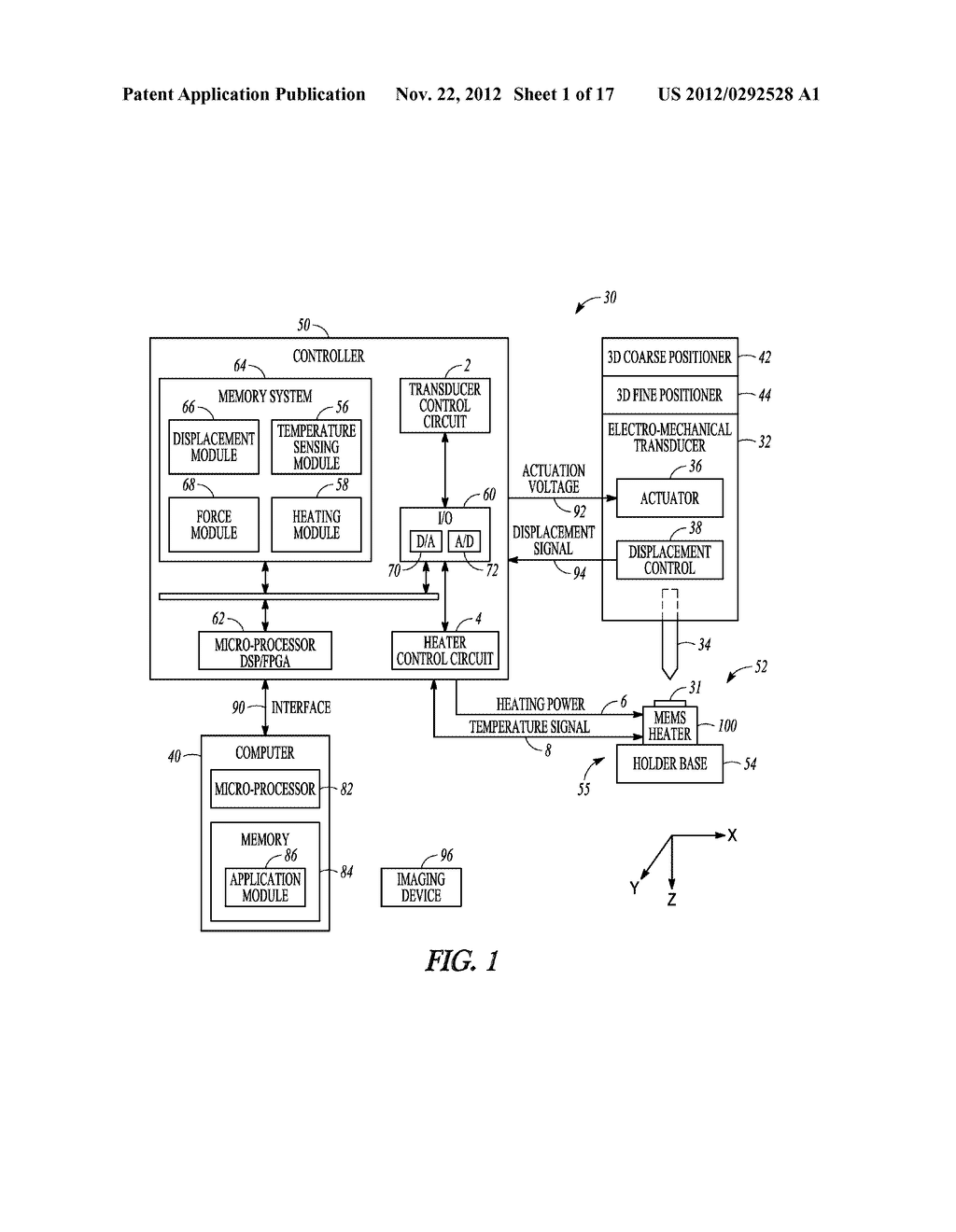 MICRO ELECTRO-MECHANICAL HEATER - diagram, schematic, and image 02