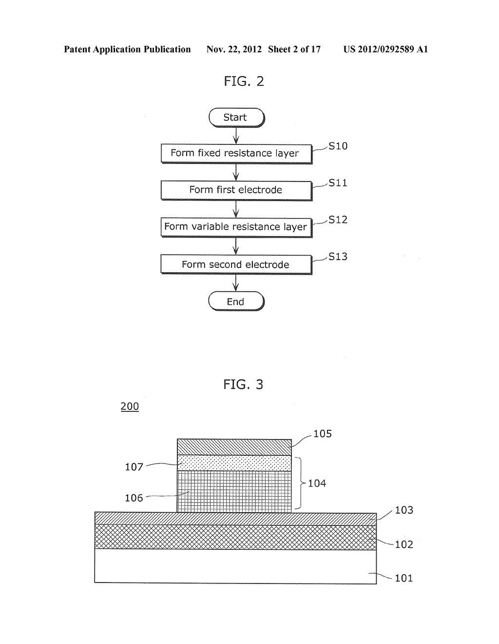 NONVOLATILE MEMORY ELEMENT AND METHOD OF MANUFACTURING THE NONVOLATILE     MEMORY ELEMENT - diagram, schematic, and image 03