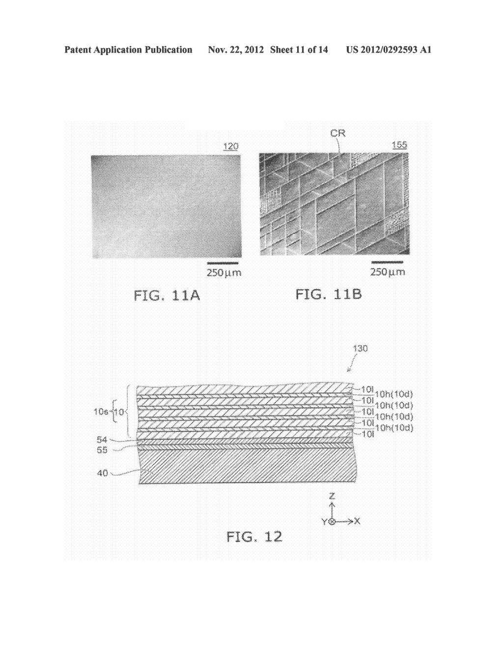 NITRIDE SEMICONDUCTOR DEVICE, NITRIDE SEMICONDUCTOR WAFER, AND METHOD FOR     MANUFACTURING NITRIDE SEMICONDUCTOR LAYER - diagram, schematic, and image 12