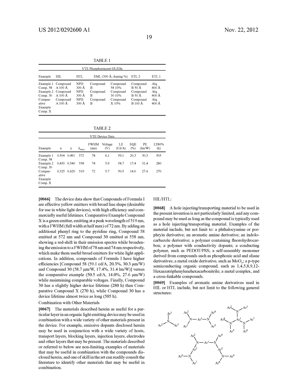 PHOSPHORESCENT HETEROLEPTIC PHENYLBENZIMIDAZOLE DOPANTS - diagram, schematic, and image 23