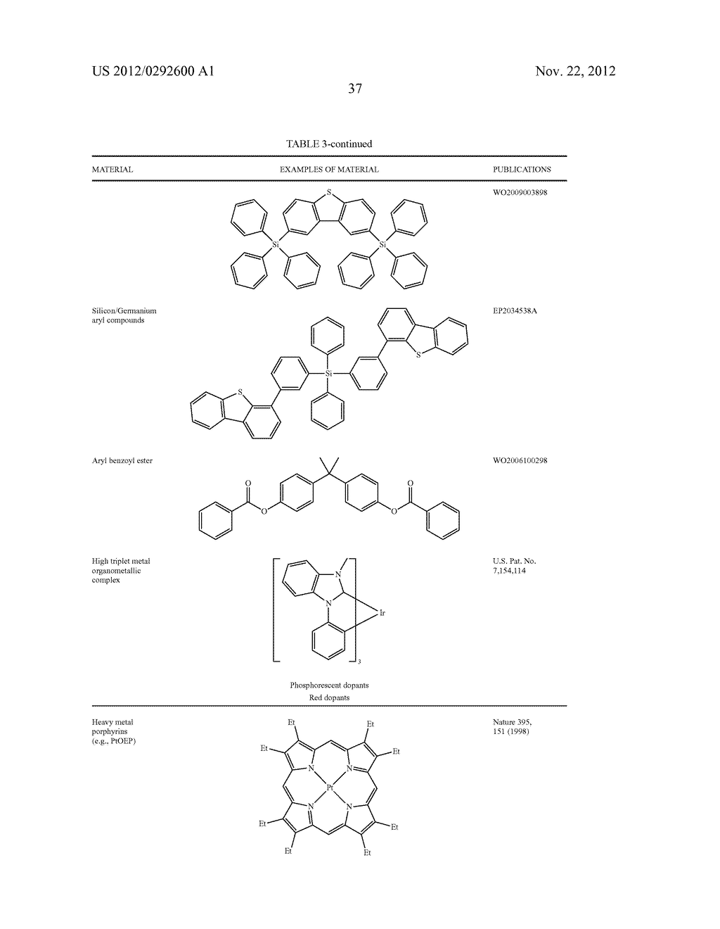 PHOSPHORESCENT HETEROLEPTIC PHENYLBENZIMIDAZOLE DOPANTS - diagram, schematic, and image 41