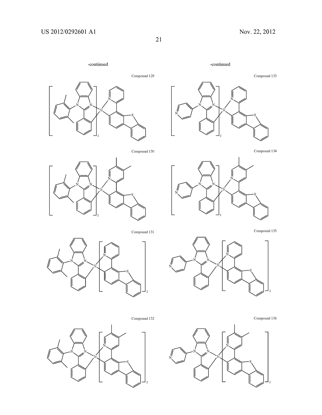 PHOSPHORESCENT HETEROLEPTIC PHENYLBENZIMIDAZOLE DOPANTS AND NEW SYNTHETIC     METHODOLOGY - diagram, schematic, and image 25