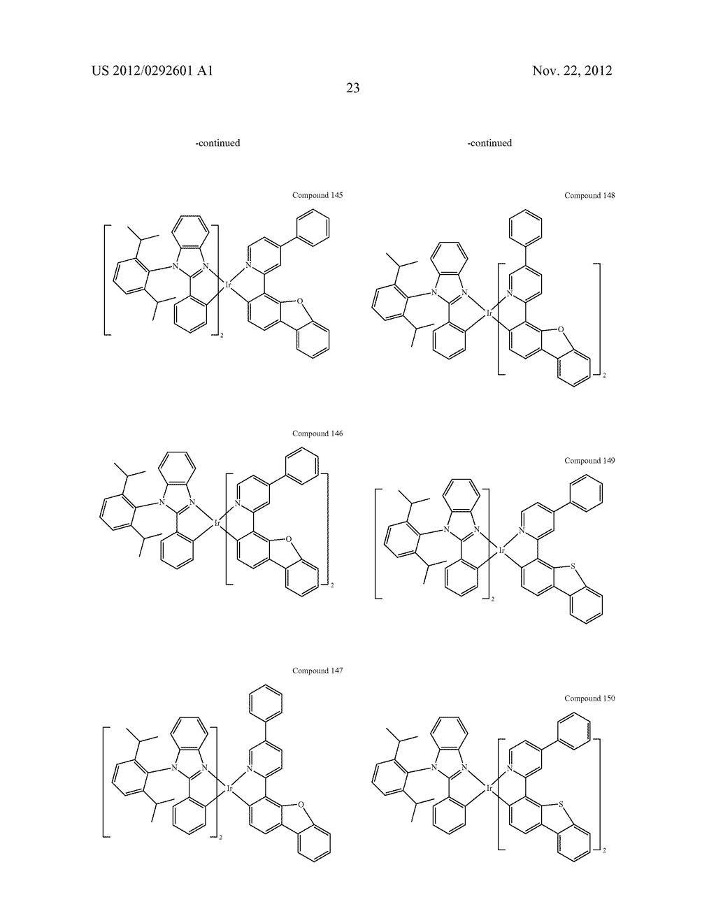 PHOSPHORESCENT HETEROLEPTIC PHENYLBENZIMIDAZOLE DOPANTS AND NEW SYNTHETIC     METHODOLOGY - diagram, schematic, and image 27