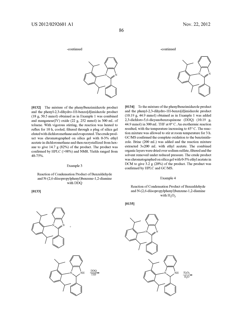 PHOSPHORESCENT HETEROLEPTIC PHENYLBENZIMIDAZOLE DOPANTS AND NEW SYNTHETIC     METHODOLOGY - diagram, schematic, and image 90