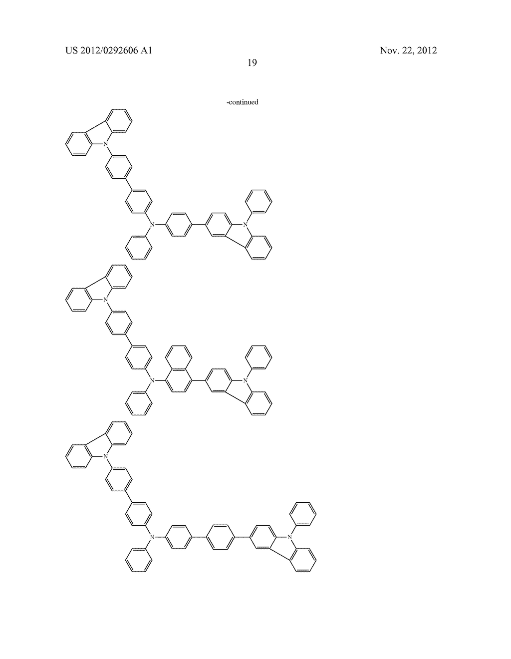 AROMATIC AMINE DERIVATIVE, AND ORGANIC ELECTROLUMINESCENT ELEMENT - diagram, schematic, and image 20