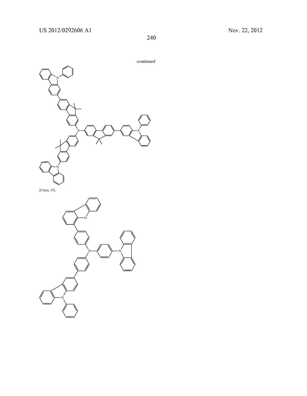 AROMATIC AMINE DERIVATIVE, AND ORGANIC ELECTROLUMINESCENT ELEMENT - diagram, schematic, and image 241