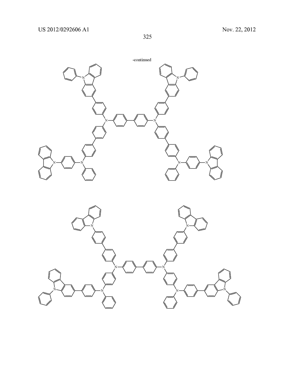 AROMATIC AMINE DERIVATIVE, AND ORGANIC ELECTROLUMINESCENT ELEMENT - diagram, schematic, and image 326