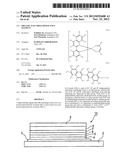 ORGANIC ELECTROLUMINESCENCE ELEMENT diagram and image