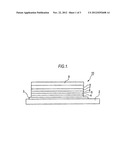 ORGANIC ELECTROLUMINESCENCE ELEMENT diagram and image