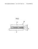 ORGANIC ELECTROLUMINESCENCE ELEMENT diagram and image