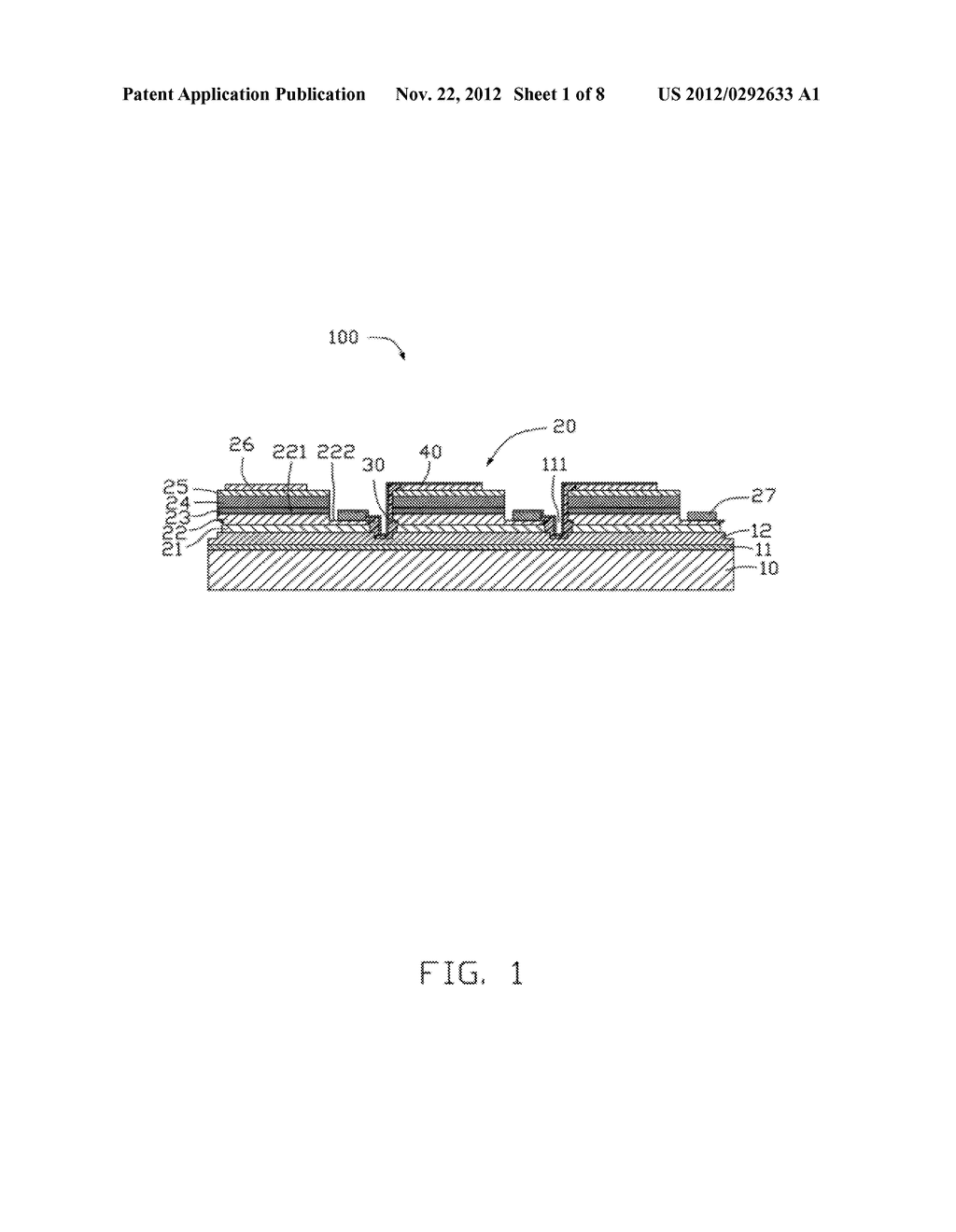 LIGHT EMITTING DIODE ARRAY AND METHOD FOR MANUFACTURING THE SAME - diagram, schematic, and image 02