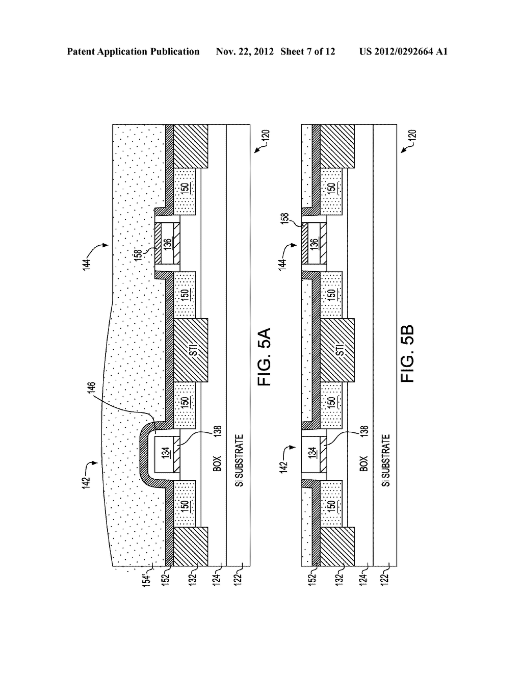 Integrated Circuit (IC) Chip Having Both Metal and Silicon Gate Field     Effect Transistors (FETs) and Method of Manufacture - diagram, schematic, and image 08