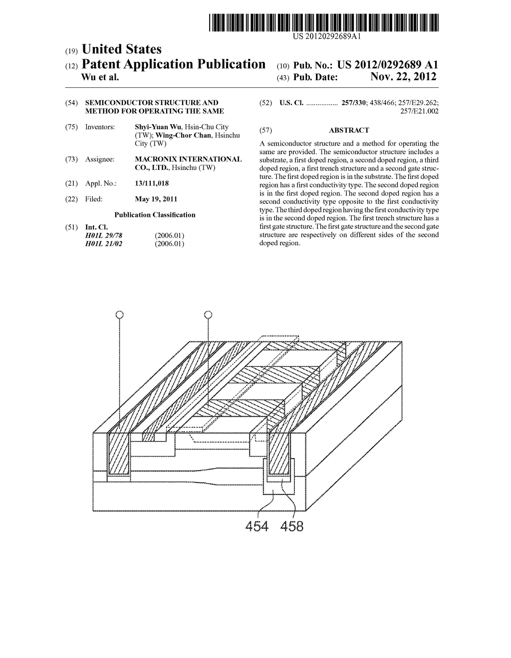 Semiconductor Structure and Method for Operating the Same - diagram, schematic, and image 01