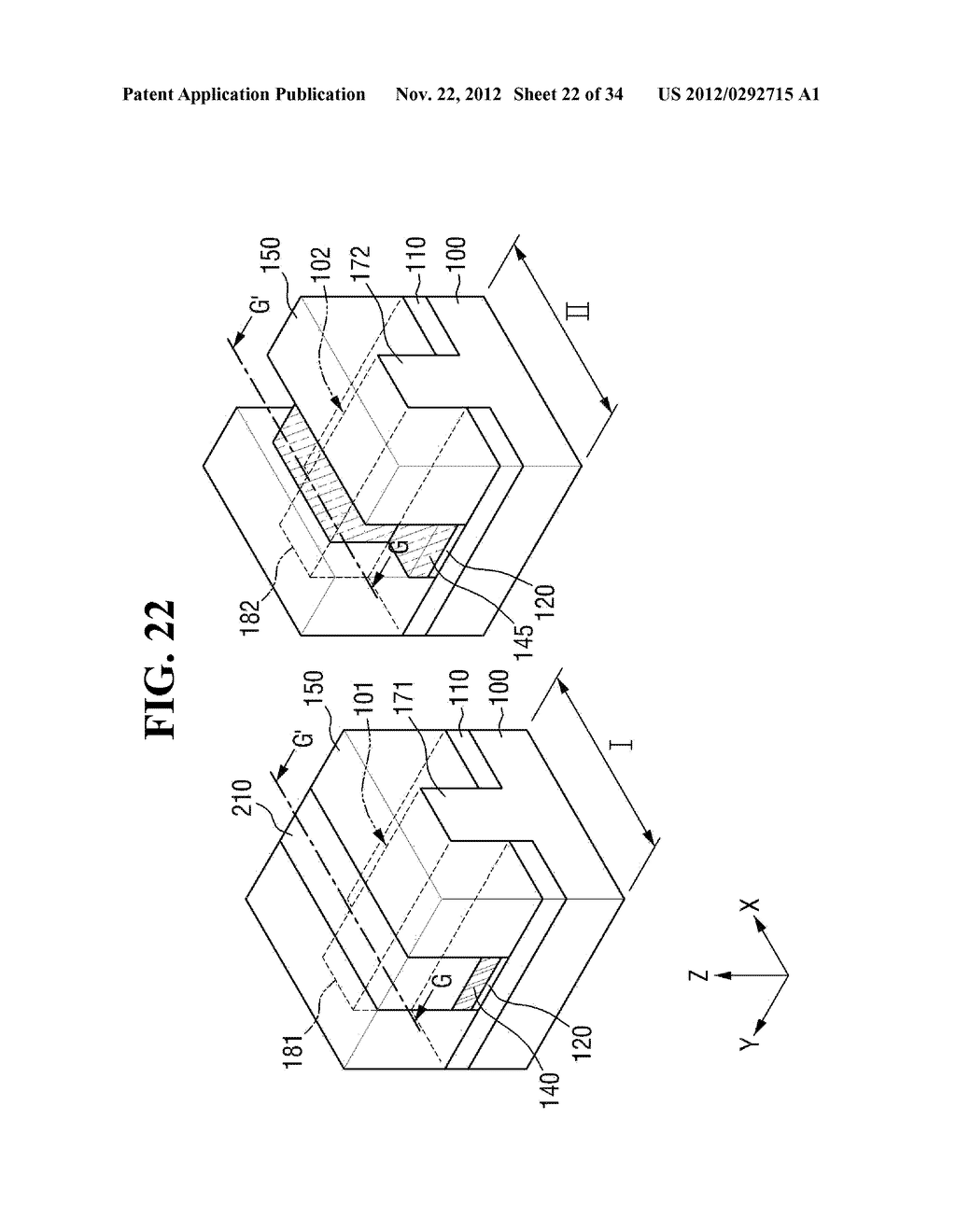 SEMICONDUCTOR DEVICE AND METHOD OF FABRICATING THE SAME - diagram, schematic, and image 23