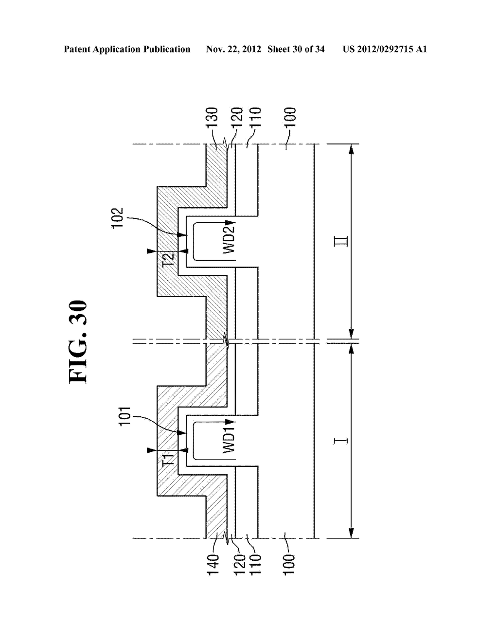 SEMICONDUCTOR DEVICE AND METHOD OF FABRICATING THE SAME - diagram, schematic, and image 31