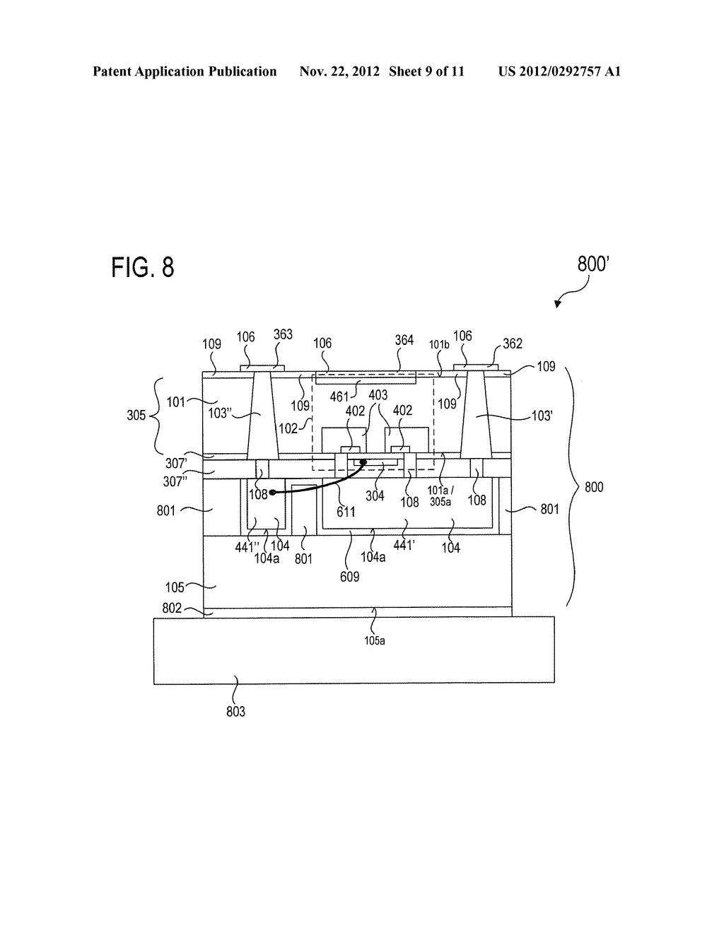 SEMICONDUCTOR COMPONENT AND METHOD OF MANUFACTURING A SEMICONDUCTOR     COMPONENT - diagram, schematic, and image 10