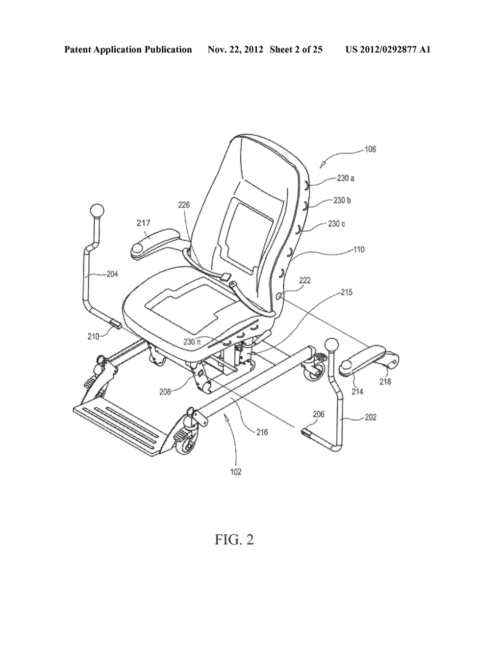 MOBILE ROCKING PATIENT CHAIR AND METHOD OF USE - diagram, schematic, and image 03