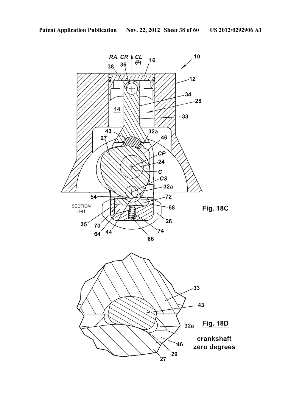 CRANKPIN INCLUDING CAMS, CONNECTING ROD INCLUDING FOLLOWERS, AND INTERNAL     COMBUSTION ENGINE INCLUDING CRANKPIN AND CONNECTING ROD - diagram, schematic, and image 39