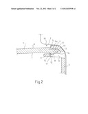 FASTENING OF A LONGITUDINAL BEAM LINING ON A LONGITUDINAL BEAM OF A MOTOR     VECHICLE diagram and image