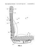 SEAT WITH RECESSING SECTION diagram and image