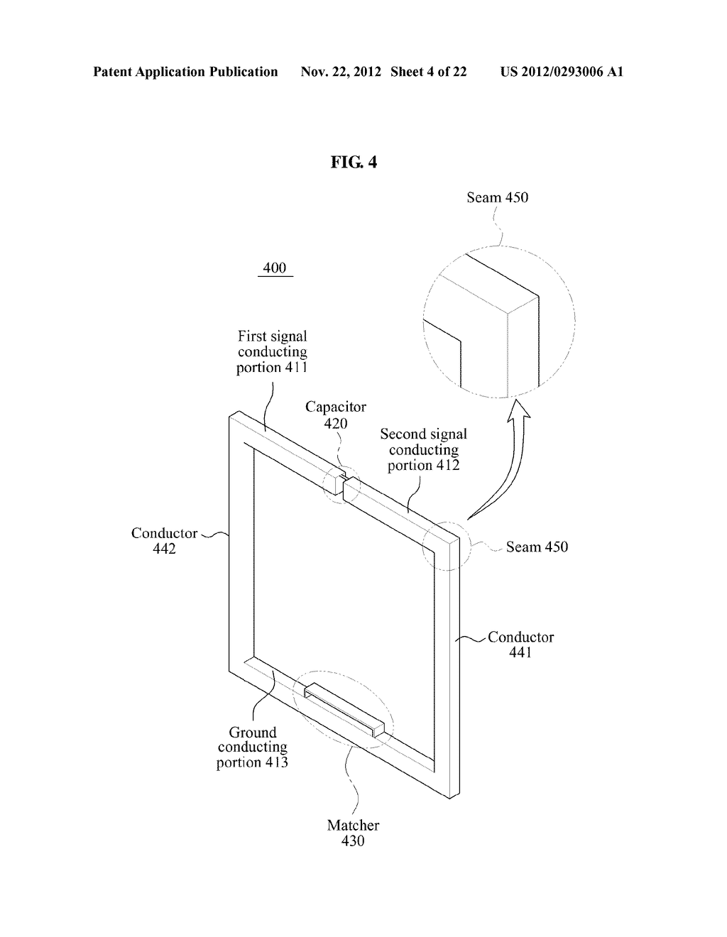 APPARATUS AND METHOD FOR USING NEAR FIELD COMMUNICATION AND WIRELESS POWER     TRANSMISSION - diagram, schematic, and image 05