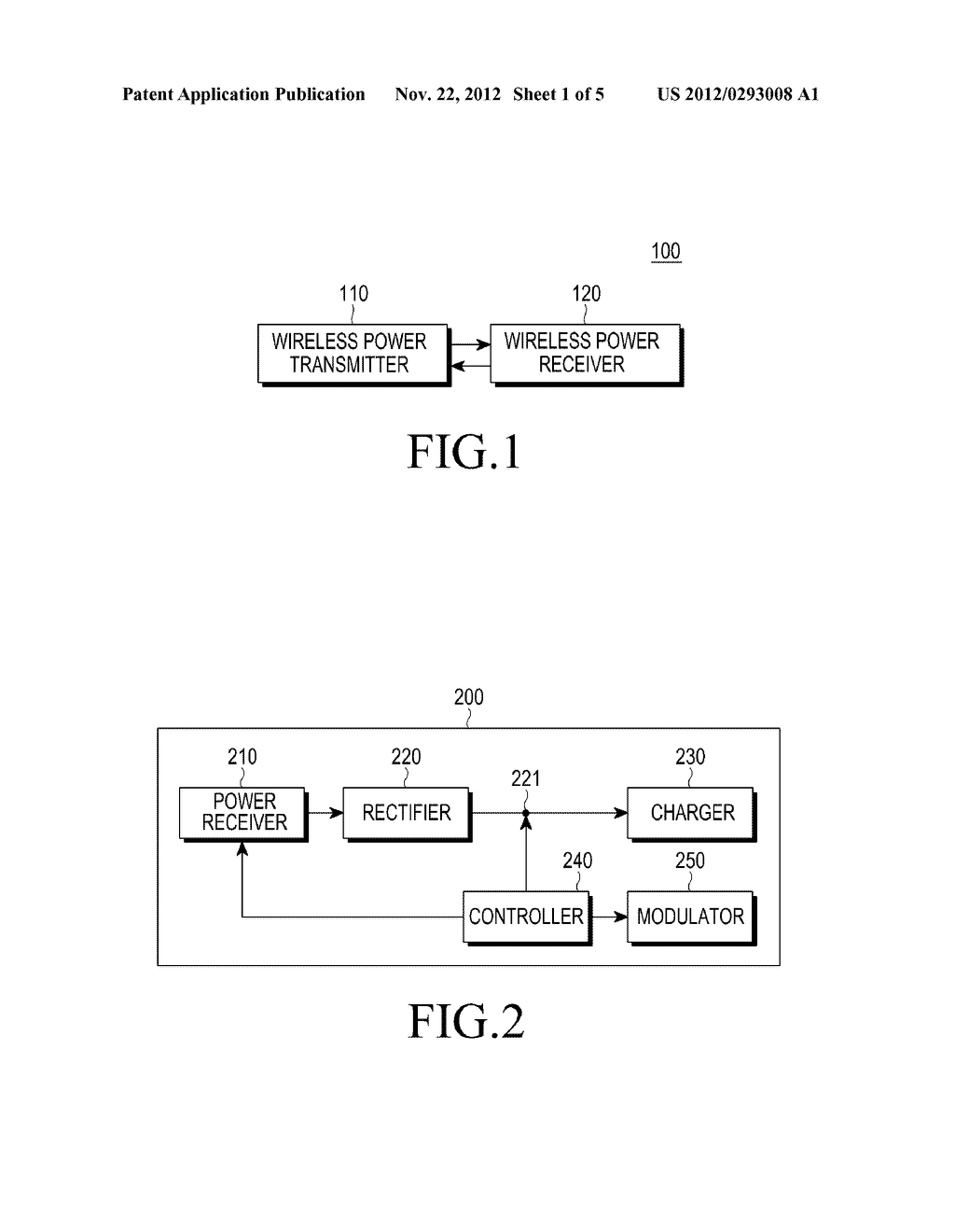 WIRELESS POWER RECEIVER AND METHOD FOR CONTROLLING THE SAME - diagram, schematic, and image 02