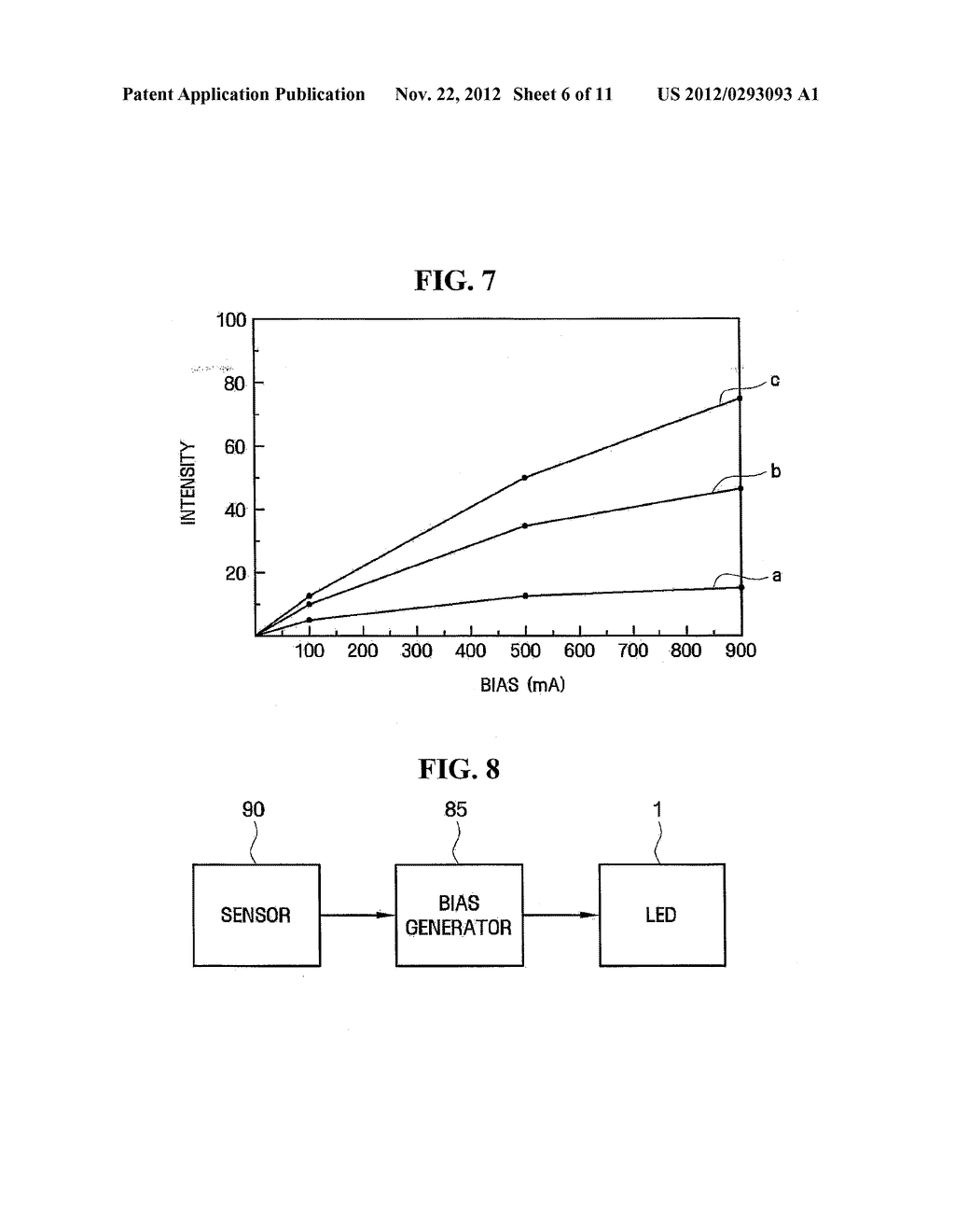 LIGHT EMITTING DEVICE AND SYSTEM PROVIDING WHITE LIGHT WITH VARIOUS COLOR     TEMPERATURES - diagram, schematic, and image 07