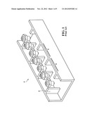 WAVEGUIDE FILTER HAVING COUPLING SCREWS diagram and image