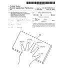 METHOD FOR TOUCH DEVICE TO TRANSMIT COORDINATES, METHOD FOR TOUCH DEVICE     TO TRANSMIT DISPLACEMENT VECTOR AND COMPUTER-READABLE MEDIUM diagram and image