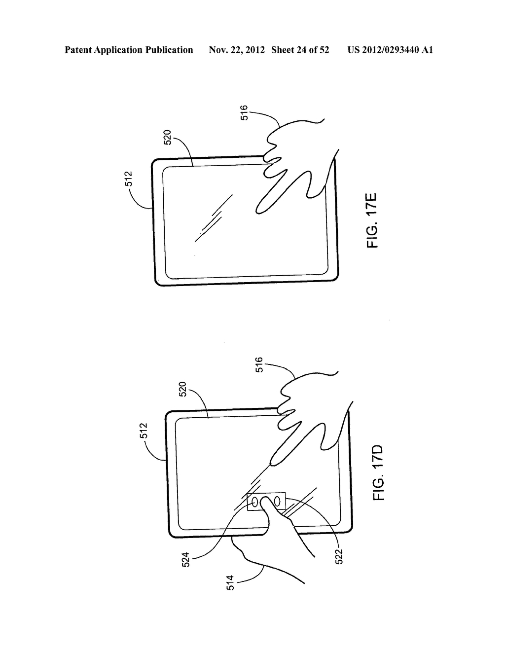 MODE-BASED GRAPHICAL USER INTERFACES FOR TOUCH SENSITIVE INPUT DEVICES - diagram, schematic, and image 25