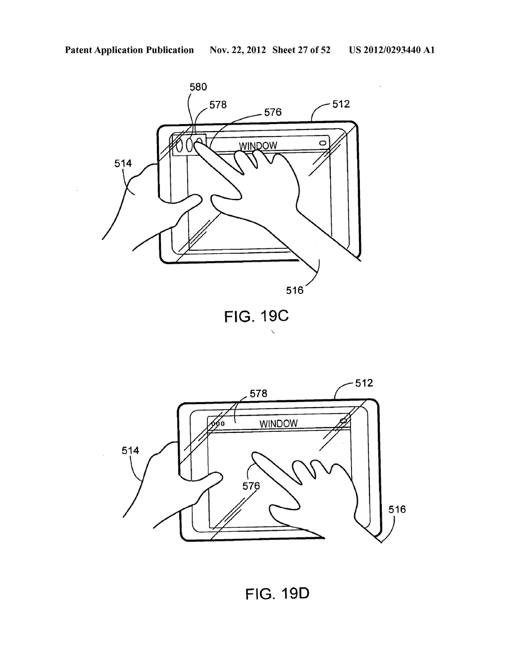 MODE-BASED GRAPHICAL USER INTERFACES FOR TOUCH SENSITIVE INPUT DEVICES - diagram, schematic, and image 28