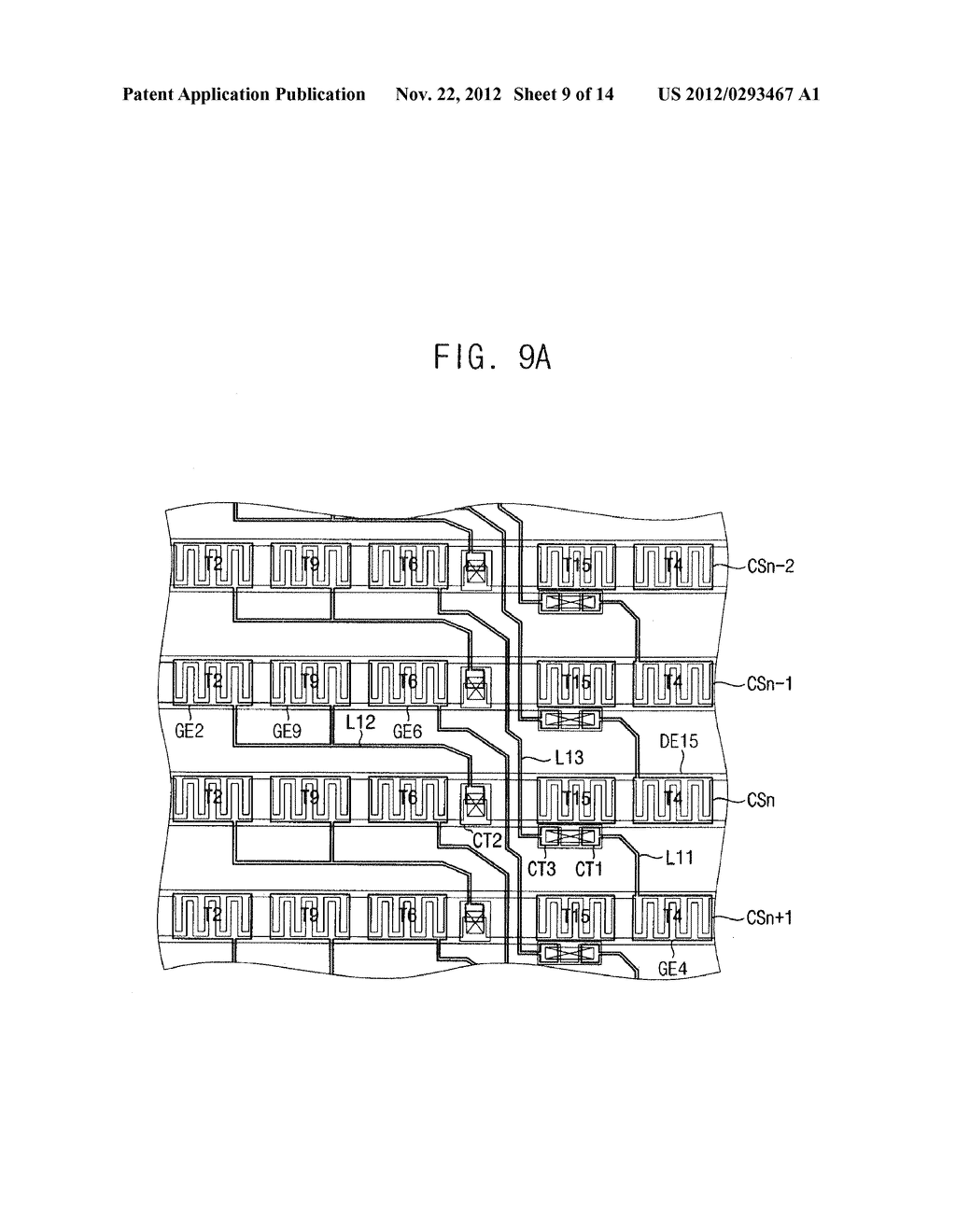 GATE DRIVING CIRCUIT AND DISPLAY APPARATUS HAVING THE SAME - diagram, schematic, and image 10
