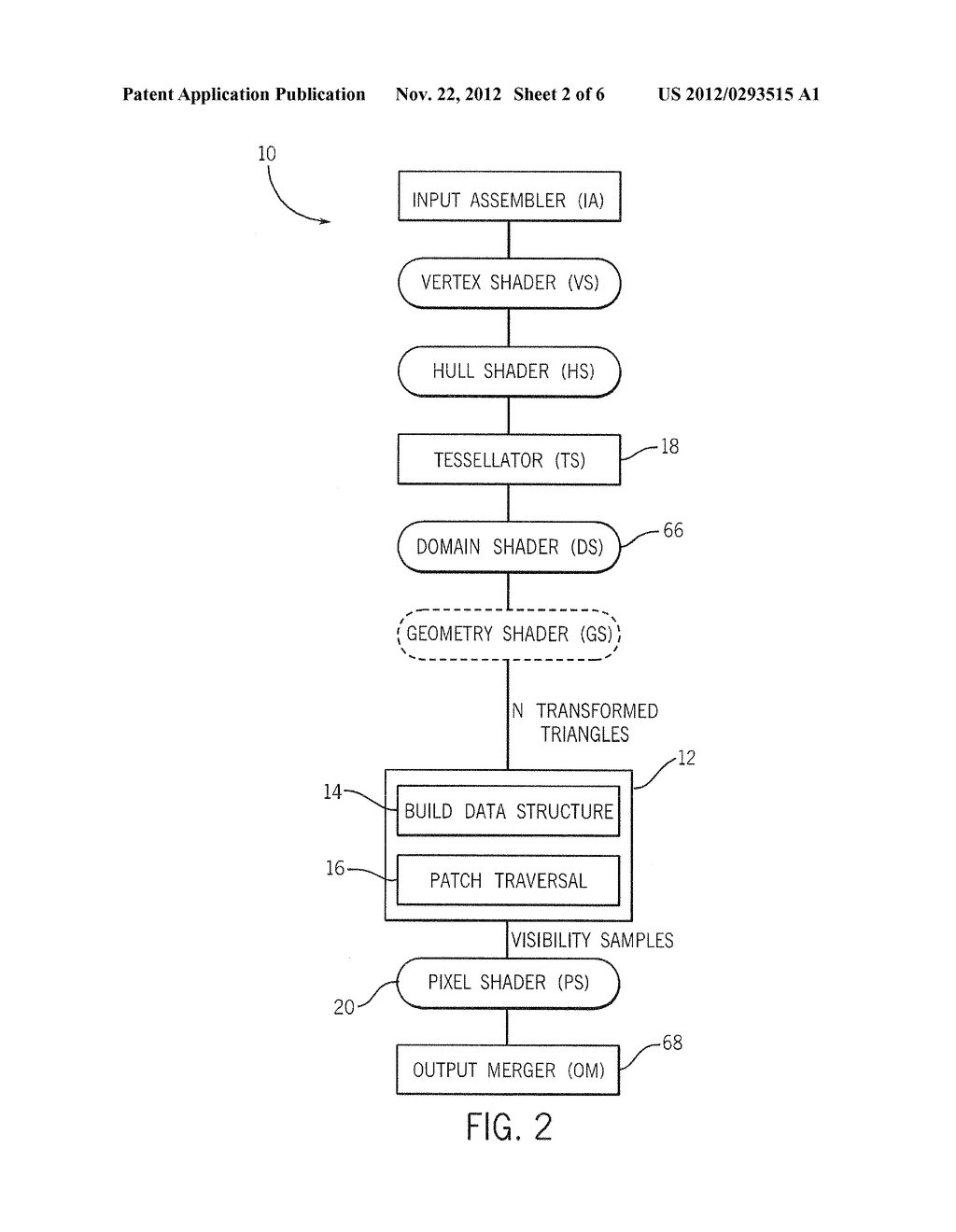 Rendering Tessellated Geometry With Motion and Defocus Blur - diagram, schematic, and image 03