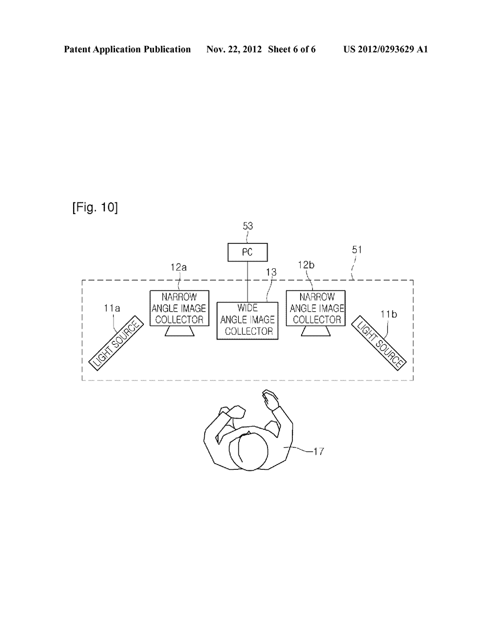 IRIS SCANNING APPARATUS EMPLOYING WIDE-ANGLE CAMERA, FOR IDENTIFYING     SUBJECT, AND METHOD THEREOF - diagram, schematic, and image 07