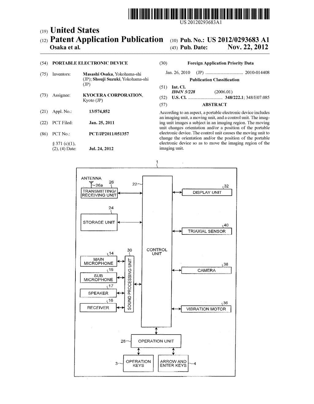 PORTABLE ELECTRONIC DEVICE - diagram, schematic, and image 01