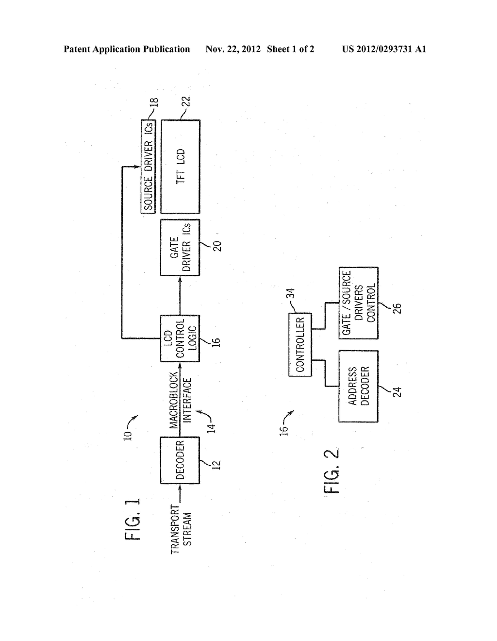 Displaying Decompressed Pictures on Liquid Crystal Displays in Macroblock     Raster Scan Order - diagram, schematic, and image 02